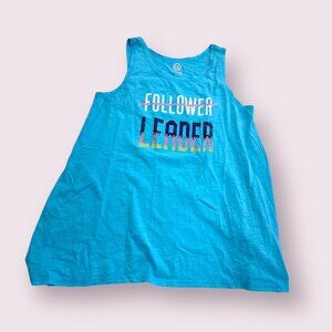Crazy 8 Athletic Girls Leader Tank Top size 14